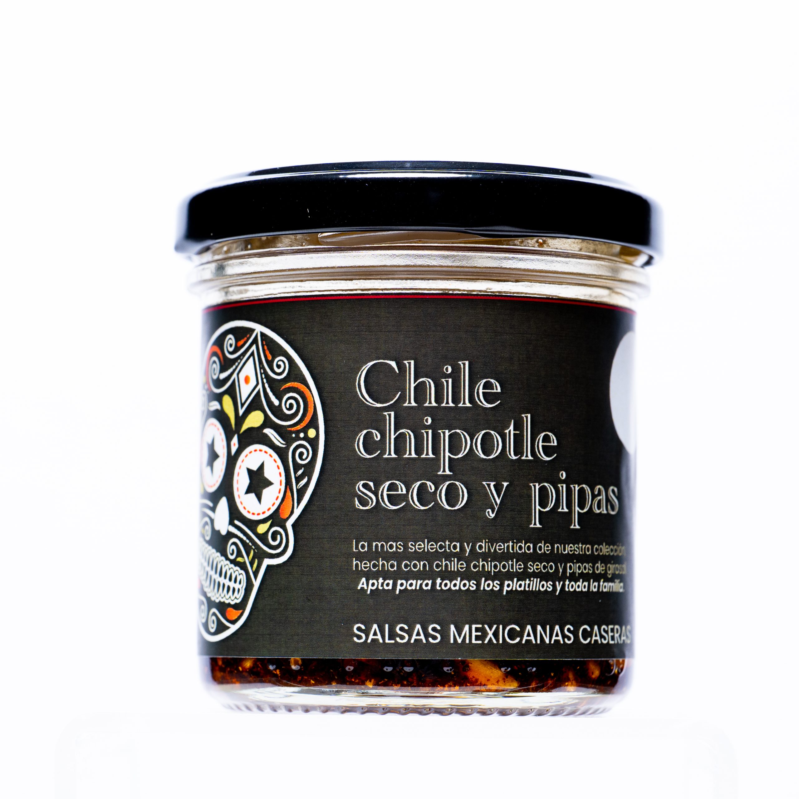 Salsa 2 Chile Chipotle con Pipas - Imagen 2