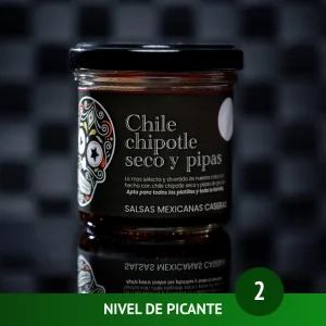 Salsa 2 Chile Chipotle con Pipas